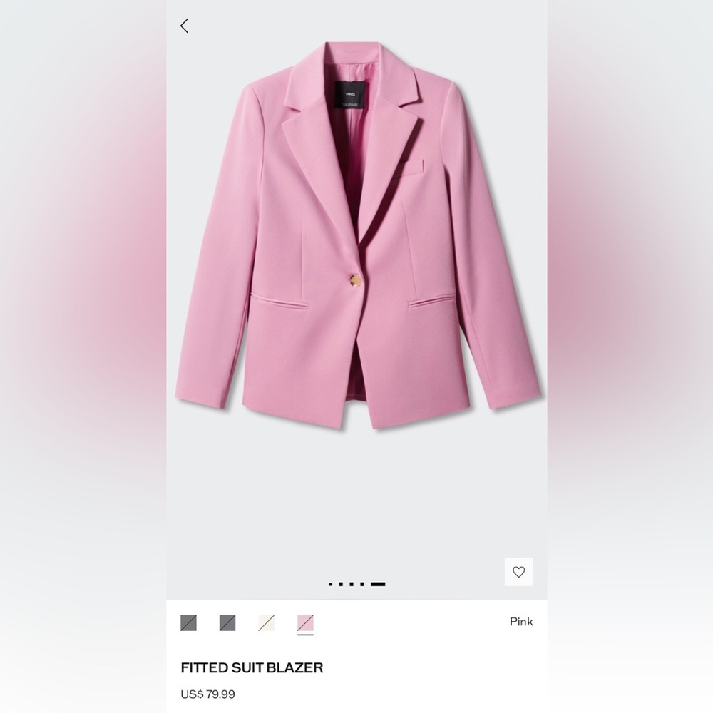 NWT Mango Pink Suit set - Picture 6 of 8